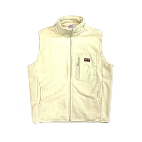 【ラスト1点】FLEECE VEST (NATURAL) / フリース ベスト
