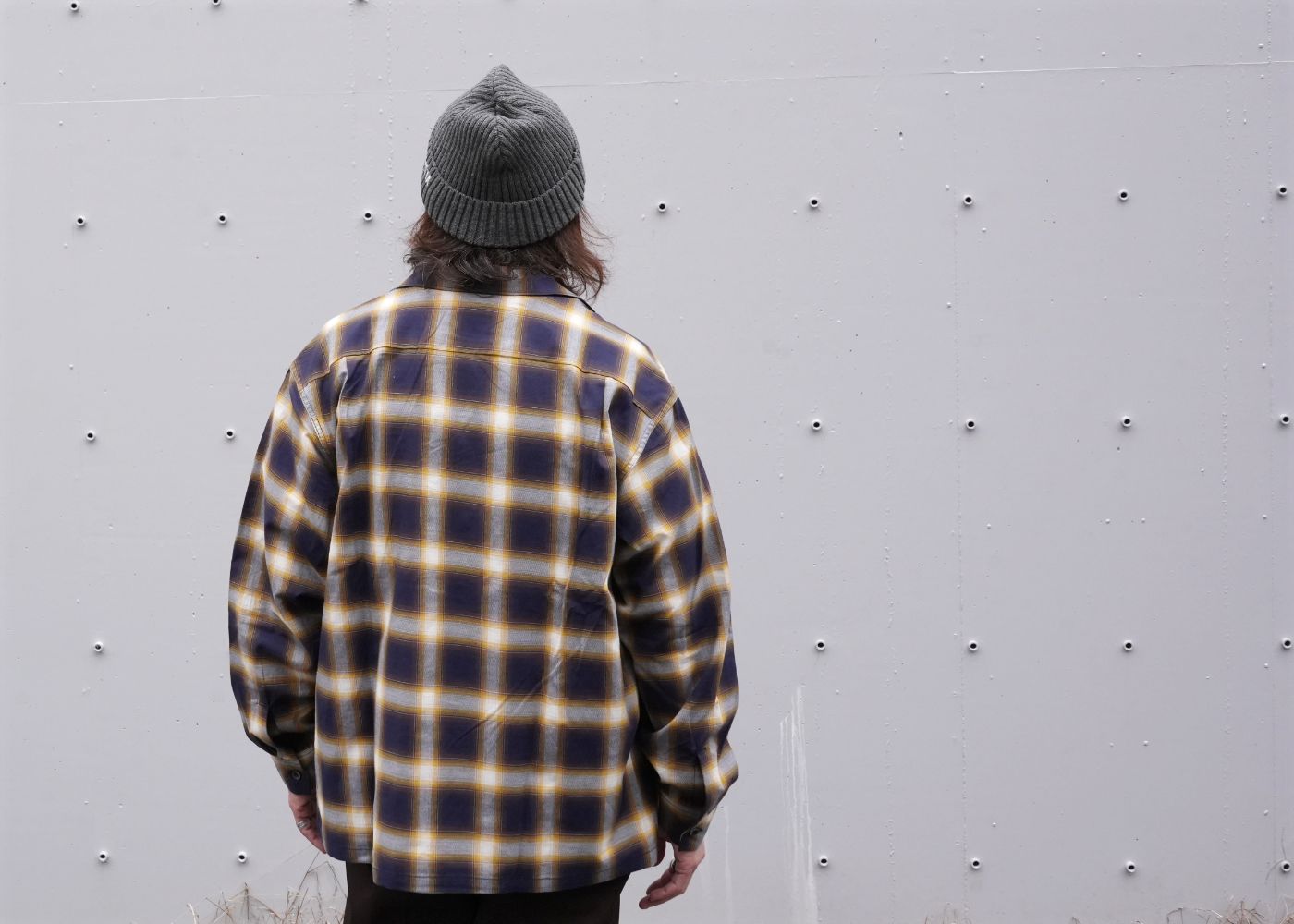 BEDWIN & RATS / SPRING CHECK SHIRT STYLE