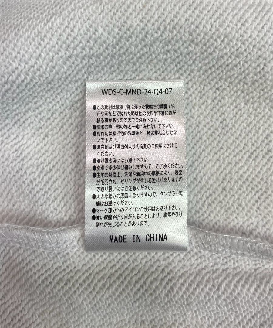 MINEDENIM - ×WDS Photo Hoodie (LIGHT GRAY) / ウィンダンシー