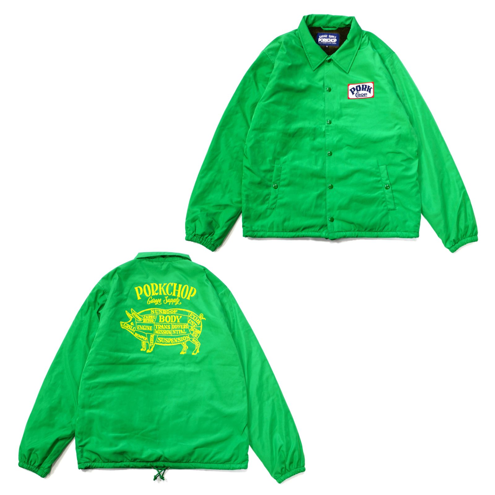 PORKCHOP - ORIGINAL BOA COACH JKT (GREEN) / オリジナル ボア