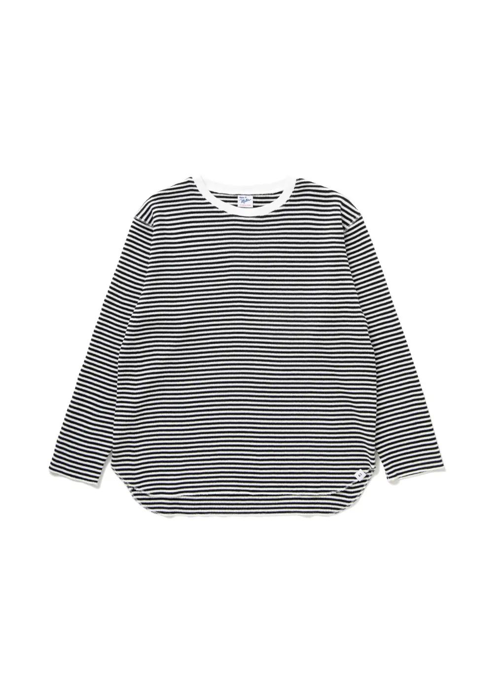Miller Ex. THERMAL T "KILMER" (BLACK×WHITE) / ×ミラー コラボ ボーダー サーマル