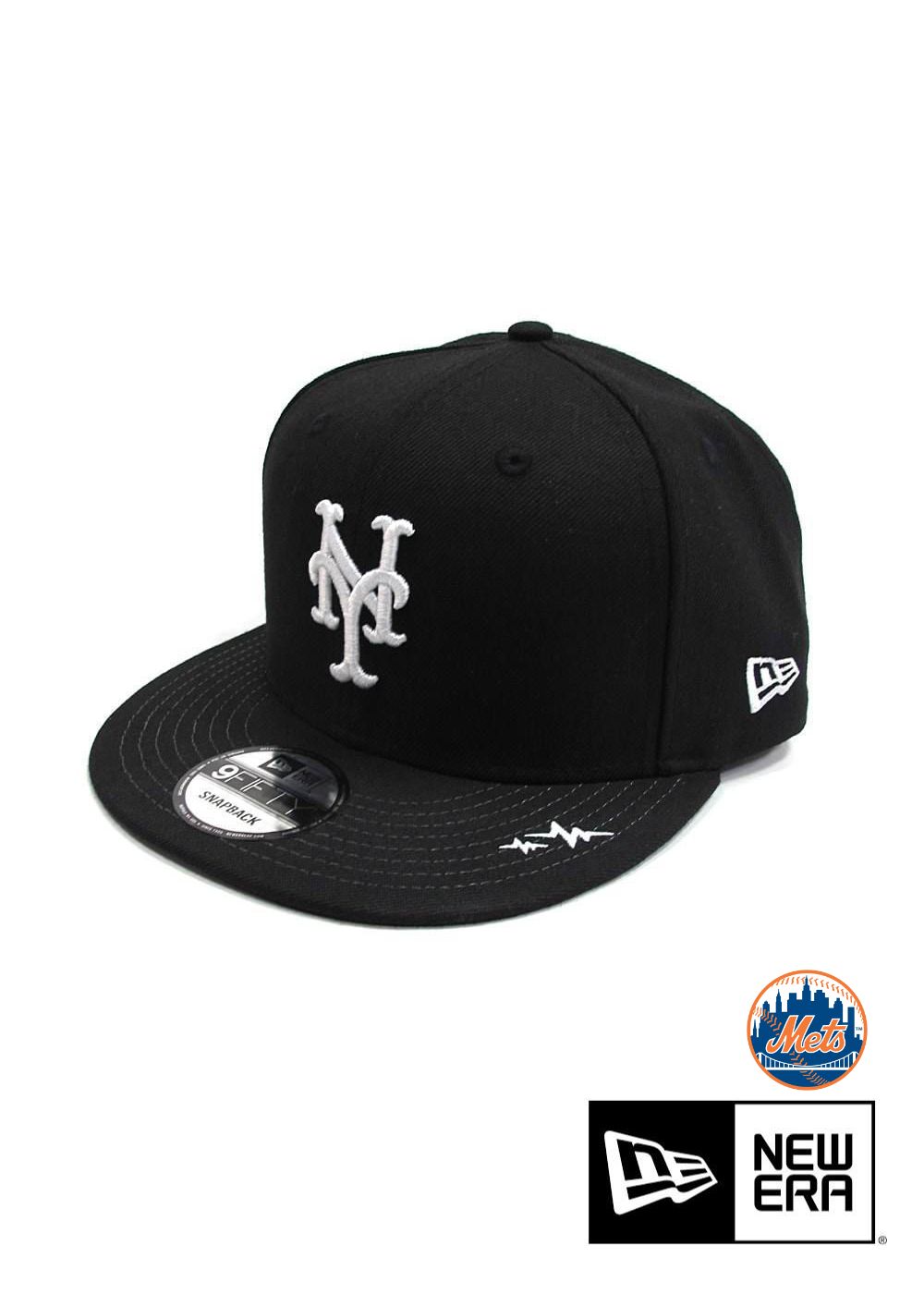 WHIZ LIMITED - ×NEWERA NY METS CAP (BLACK) / ニューエラ 