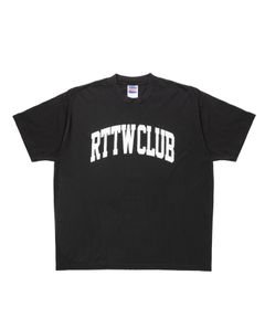 RTTW.C TEE (CHARCOAL) / カレッジロゴ プリント Tシャツ