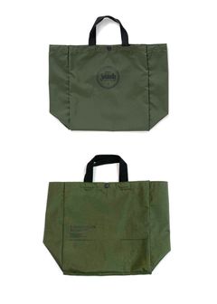 【ラスト1点】NYLON MINI TOTE BAG (KHAKI) / オリジナル ミニトートバッグ