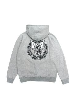 ×NEIGHBORHOOD T.R.R HOODED PARKA (GRAY) / ×ネイバーフッド TOKYO ROUGH RIDERS スウェットパーカー