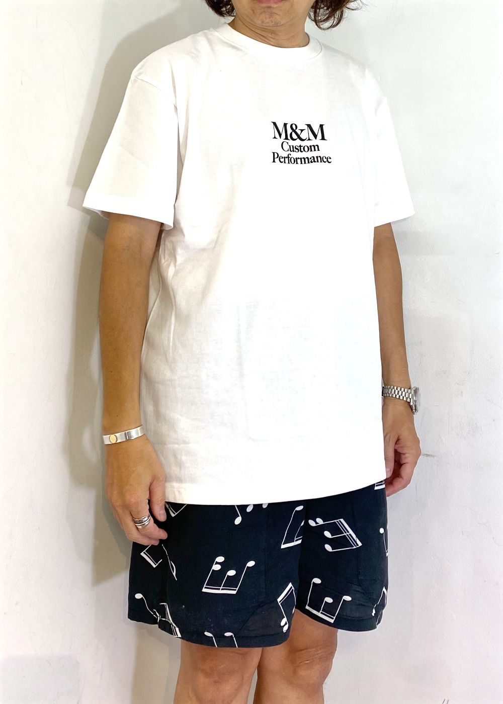 Logo Tee (WHITE) / ロゴ プリント Tシャツ