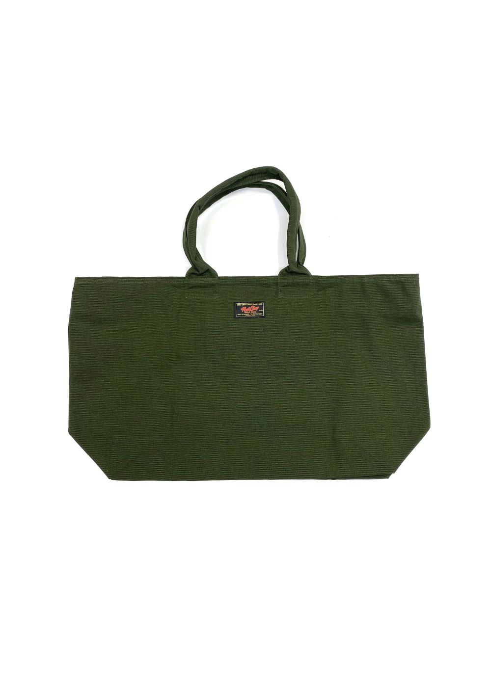 CYOW ZIP TOTE BAG (OLIVE) / プリントトート バッグ
