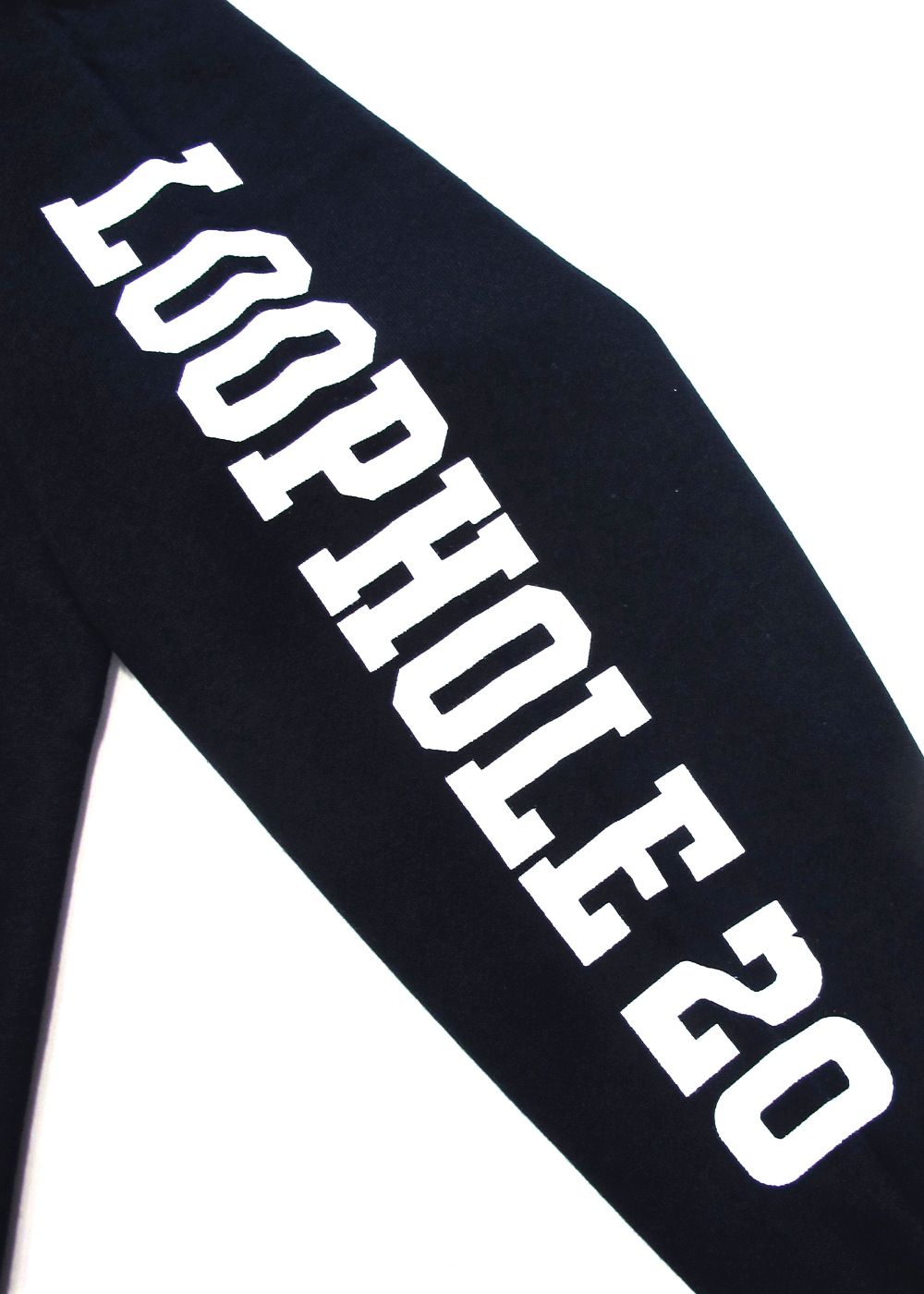 LOOPHOLE 20th ANNIVERSARY SWEAT ZIP HOODIE (NAVY) / ループホール20周年記念 スウェットジップパーカー