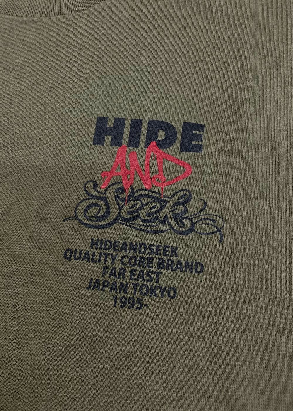 AND S/S Tee (OLIVE DRAB) / ロゴ プリントTee