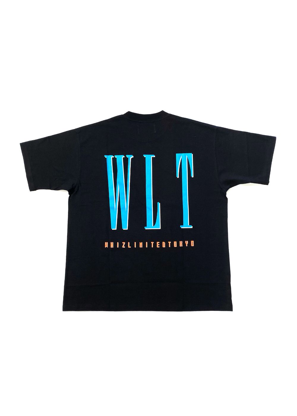 WHIZ LIMITED - TYPO TEE (NAVY) / タイポグラフ プリントTシャツ