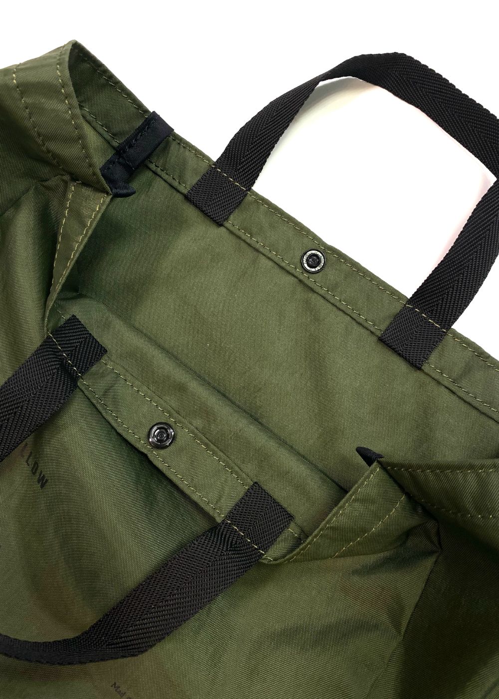 RATS - NYLON MINI TOTE BAG (KHAKI) / オリジナル ミニトート