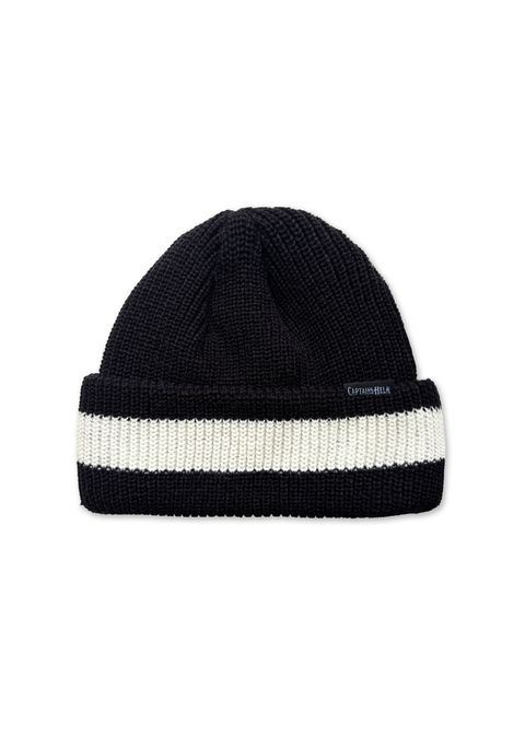 HELM WATCH CAP (BLACK) / オリジナル ワッチキャップ