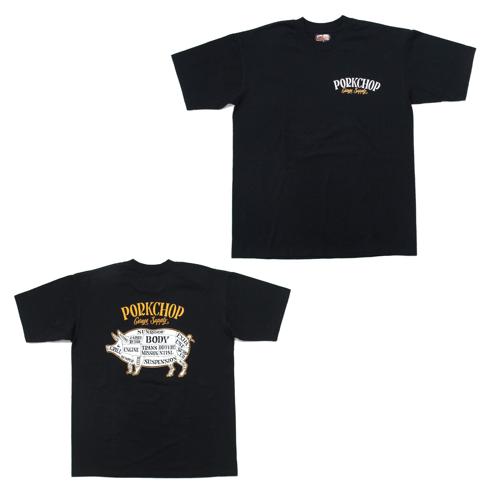 早い者勝ち MC BORN RAISED SCRIPT ROCKER TEE BLACK 黒 abamedyc.com