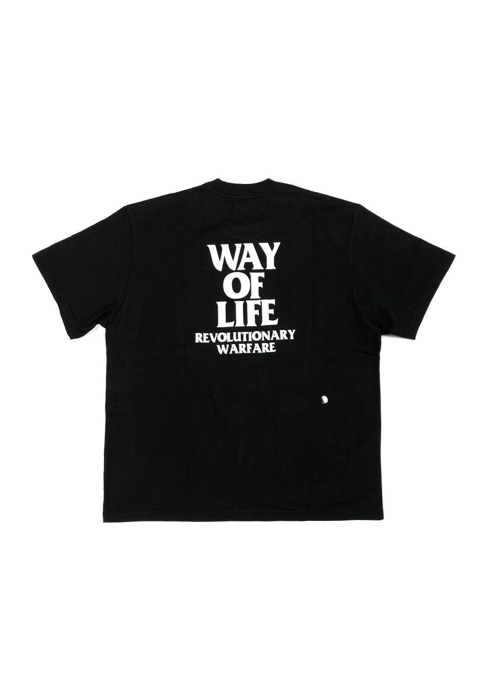 RATS - 【ラスト1点】SCRIPT LOGO WAY OF LIFE TEE (BLACK) / 定番人気ロゴT | LOOPHOLE