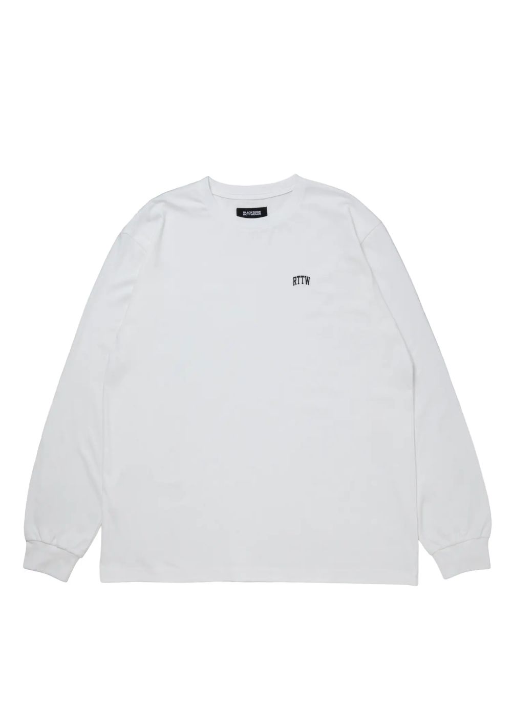 R9 LOGO LS TEE (WHITE) /  オリジナル ロゴプリント Tシャツ