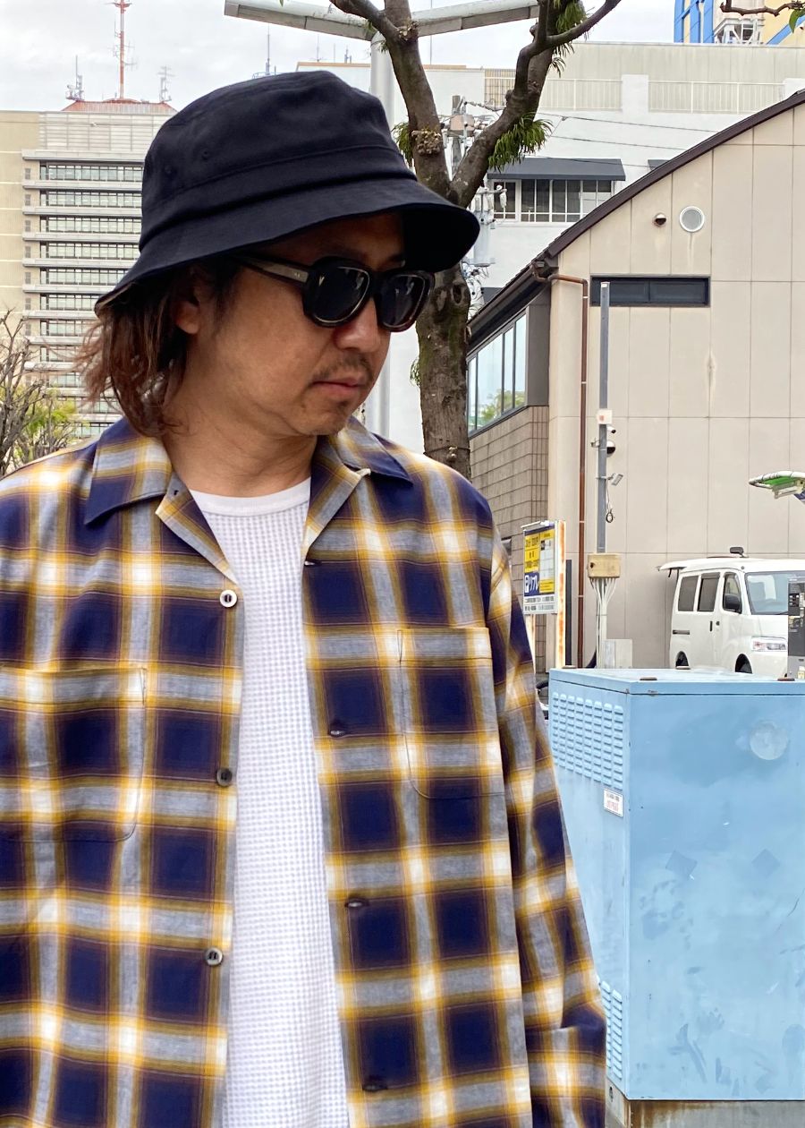 CA4LA Ex. BOONIE HAT "BOBBY" (BLACK) / カシラ コラボレーション バケットハット