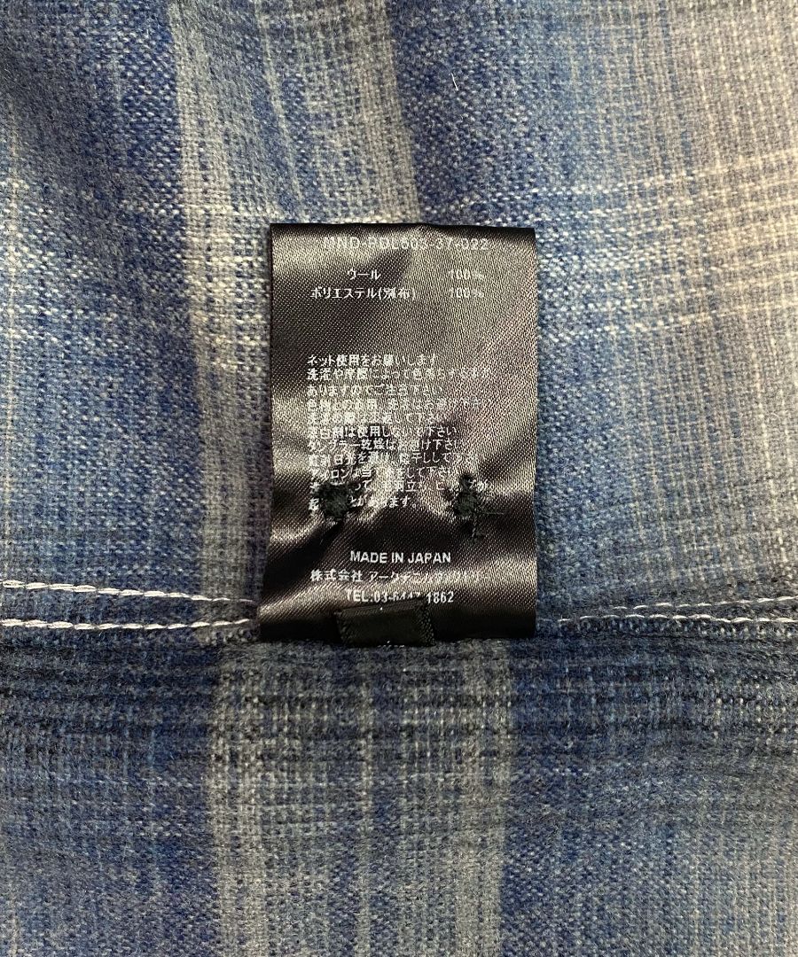 PENDLETON W.Plaid Open Collar SH (BPT) / ペンドルトン コラボ オンブレチェック オープンカラー ウール シャツ