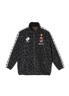 【LOTTO × BUENA VISTA】Boa fleece jacket (GRAY) / ロット コラボ セットアップ フリース ジャケット