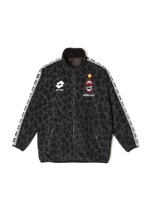 【LOTTO × BUENA VISTA】Boa fleece jacket (GRAY) / ロット コラボ セットアップ フリース ジャケット