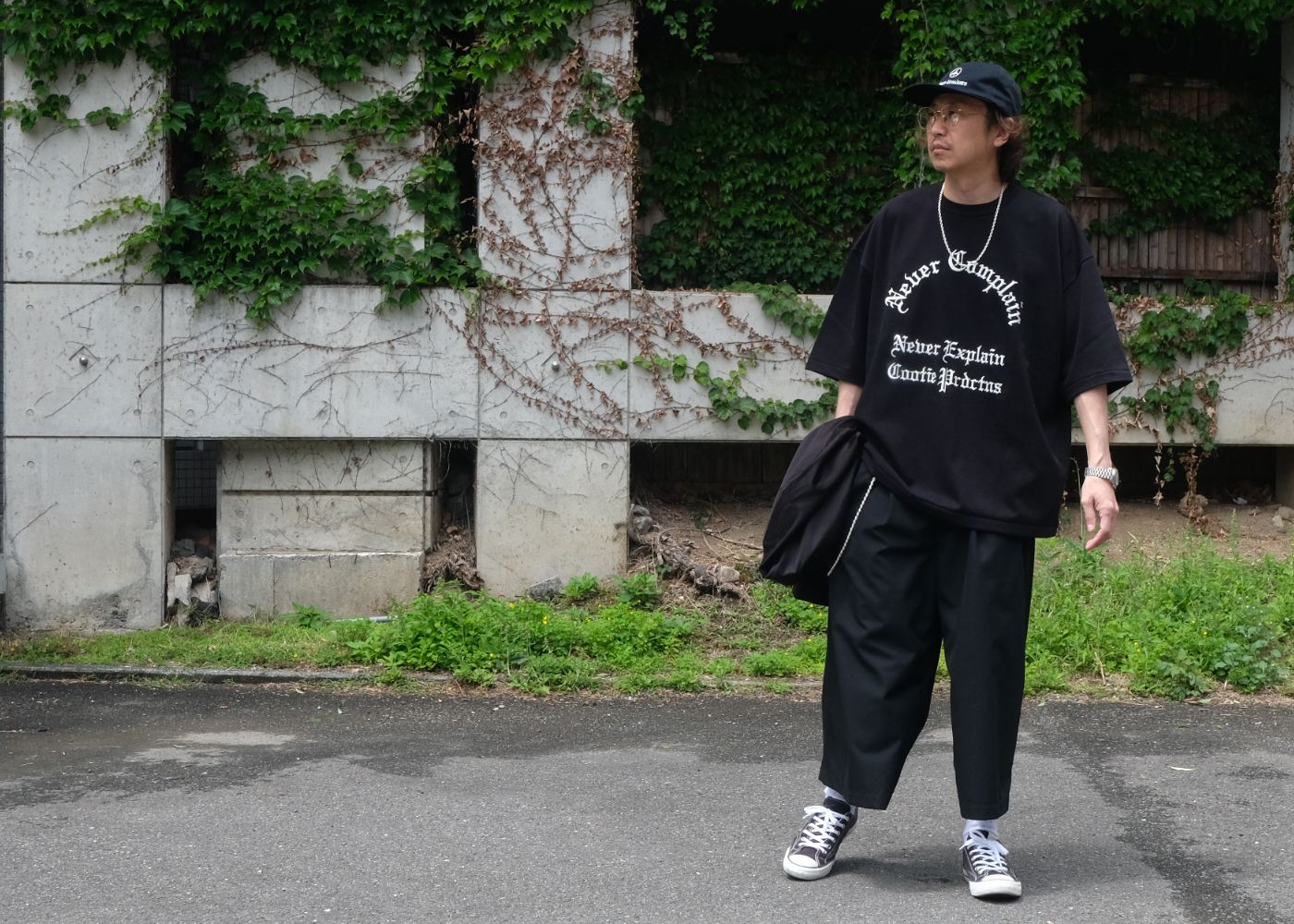 使い勝手の良い スラックス TROUSERS CUT SHIN productions cootie