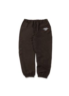 Nylon Track Pant (BROWN) / セットアップ トラックパンツ