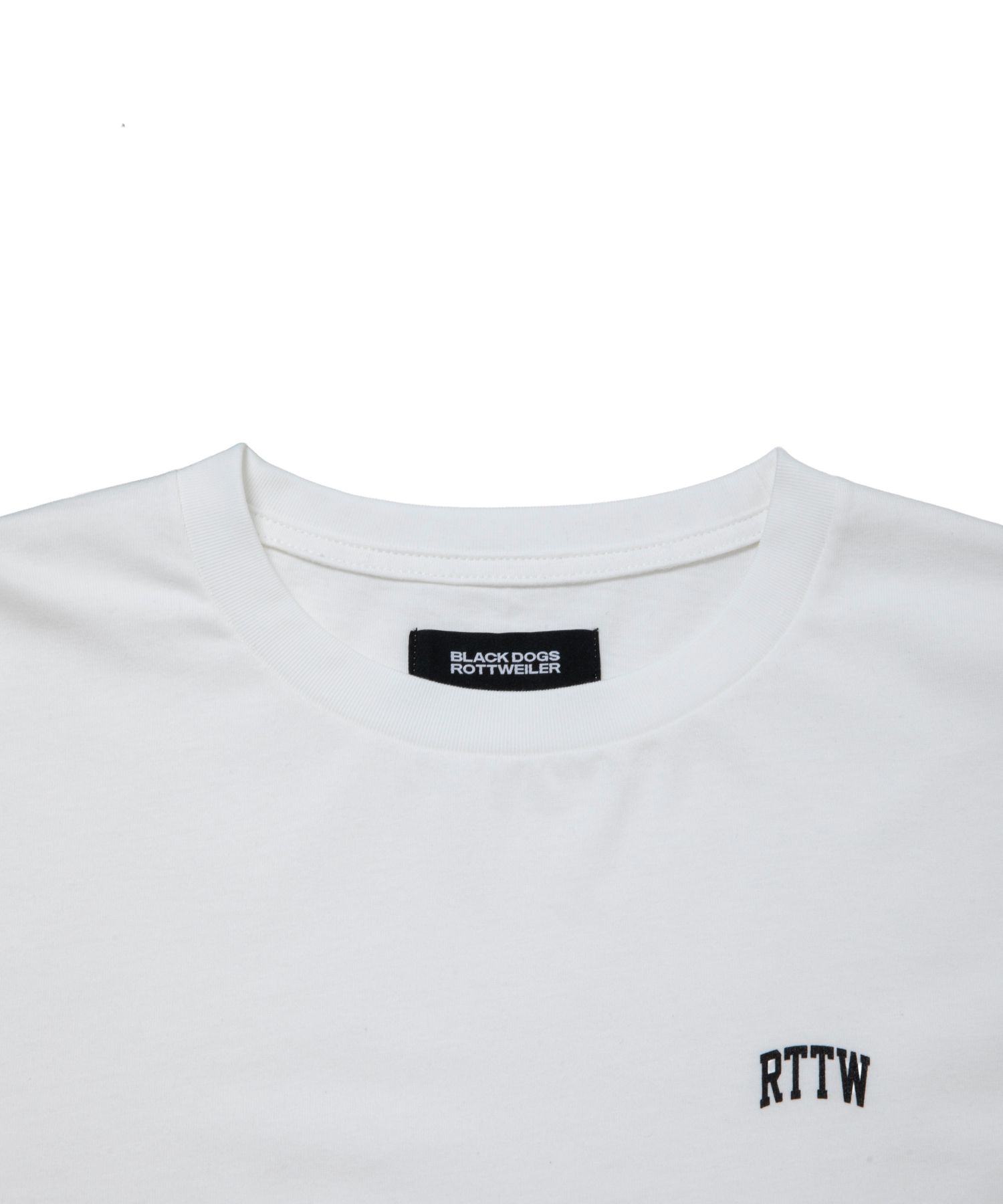 R9 LOGO LS TEE (WHITE) /  オリジナル ロゴプリント Tシャツ