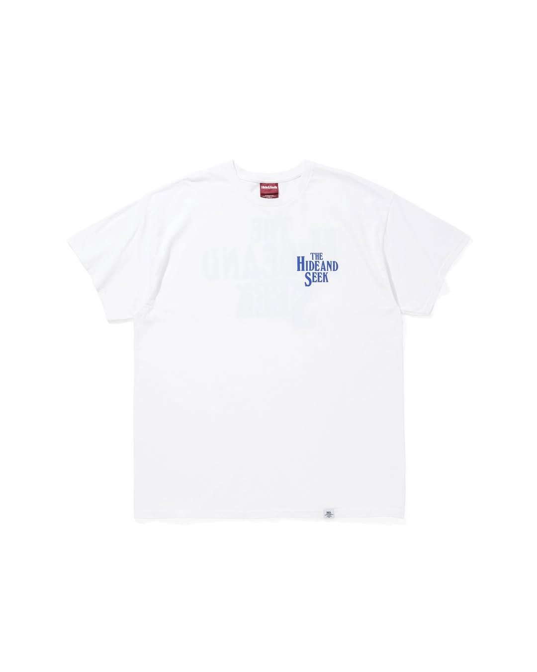 The HAS S/S Tee (WHITE) / ロゴ プリント Tシャツ