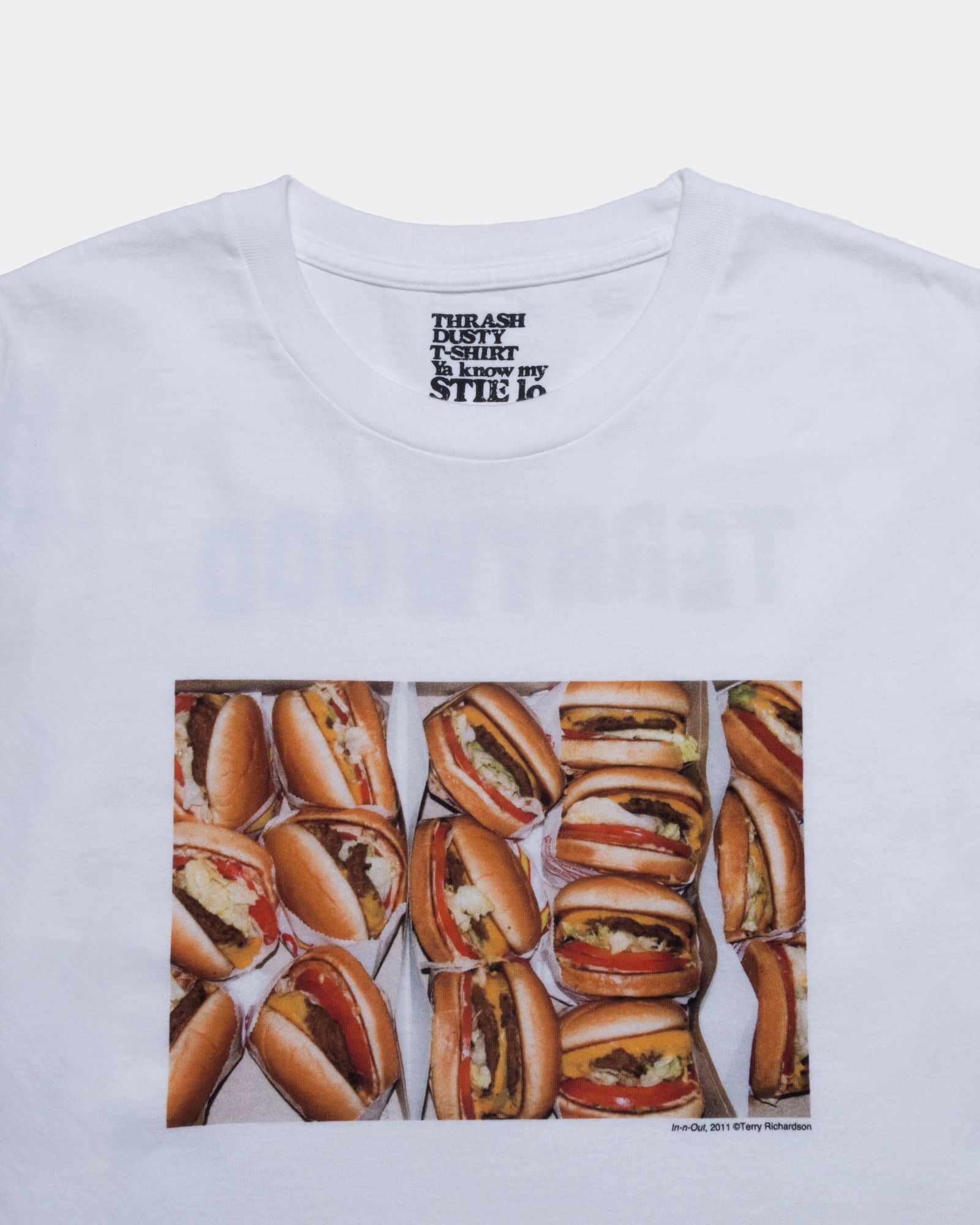 Terry Richardson×STEI-lo “In-n-Out” Tee  (WHITE) / ×スティーロ×テリー・リチャードソン コラボ フォト Tシャツ