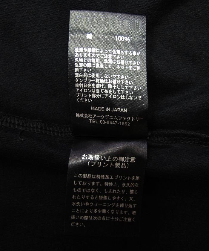 × BLONDIE "Eyes & Lips" Crewneck T-SH (BLACK) / ブロンディー コラボ Tシャツ