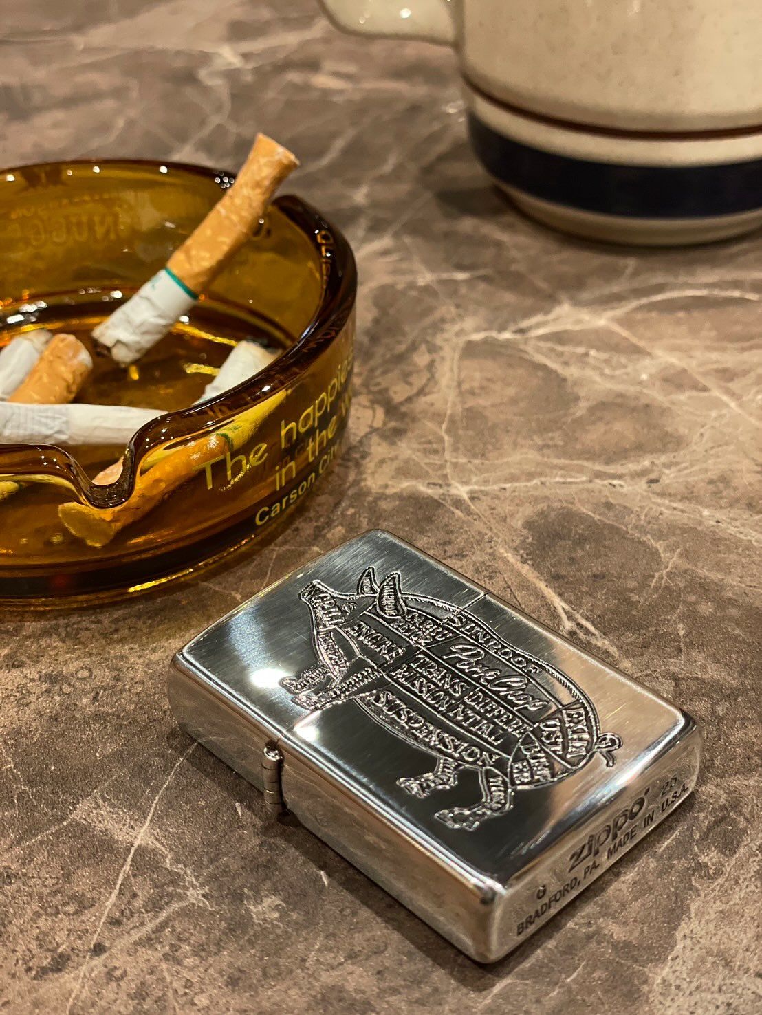 PORK ZIPPO 2025 (SILVER) / ポークジッポー