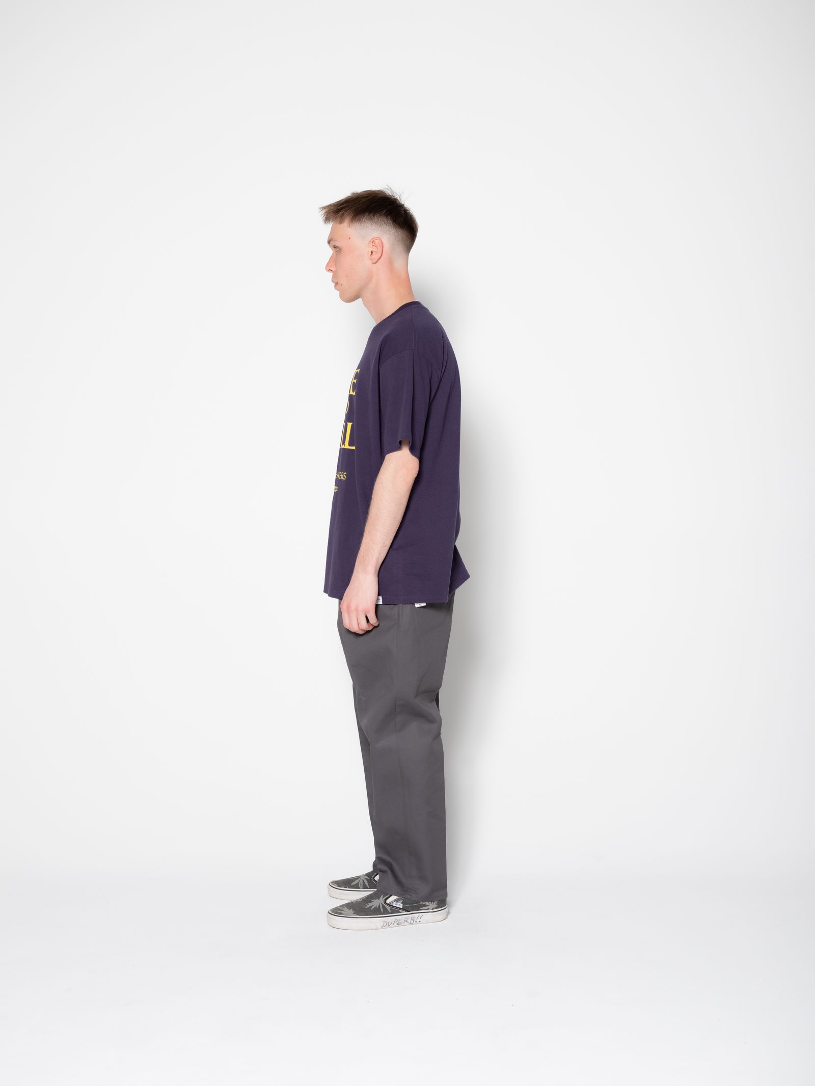 10/L DICKIES 874 TC PANTS "THUNDERS" (CHARCOAL) / ディッキーズ コラボチノパンツ