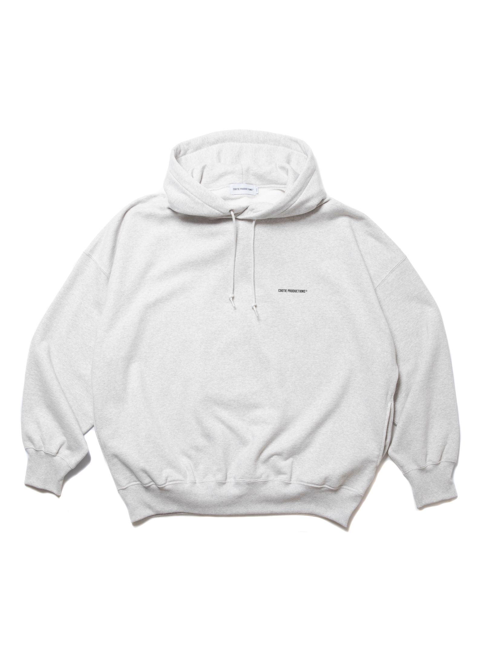 COOTIE PRODUCTIONS - Open End Yarn Plain Sweat Hoodie (BLACK COOTIE PRODUCTIONS - Open End Yarn Plain Sweat Hoodie (BLACK