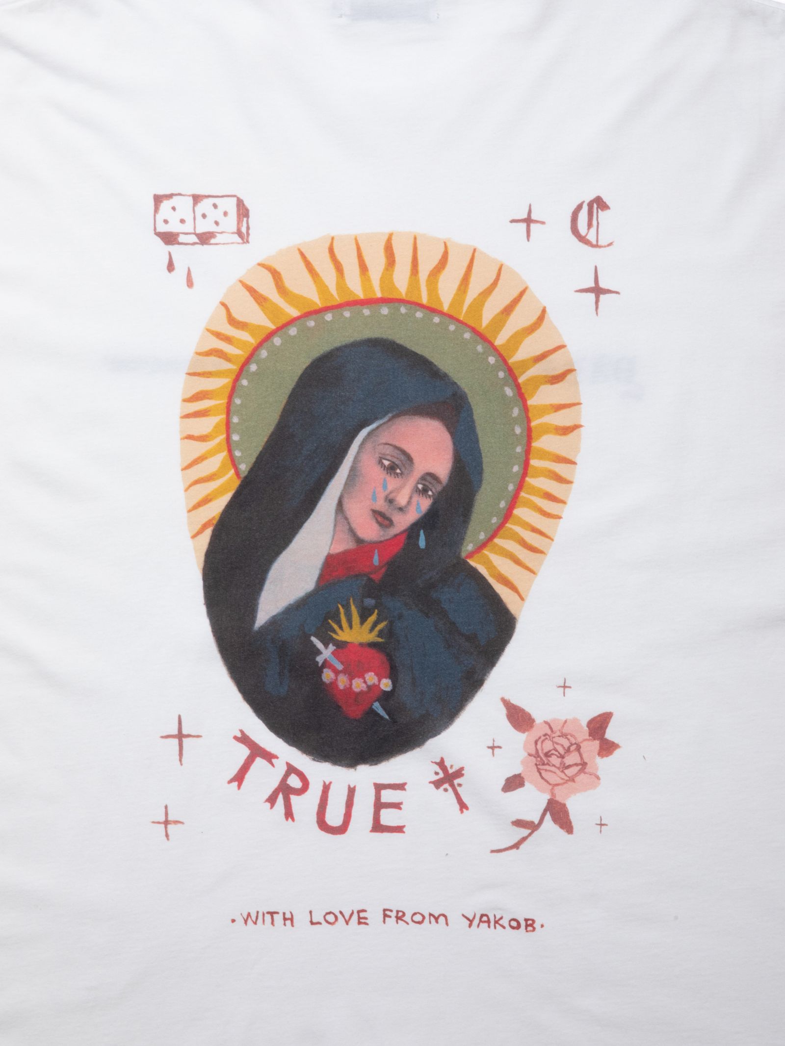 COOTIE PRODUCTIONS - Print S/S Tee (MARY) (WHITE) / Jakob
