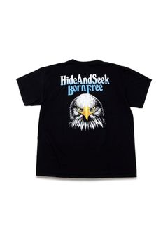 EAGLE S/S TEE (BACK) (BLACK) / イーグル プリントTee (バック)