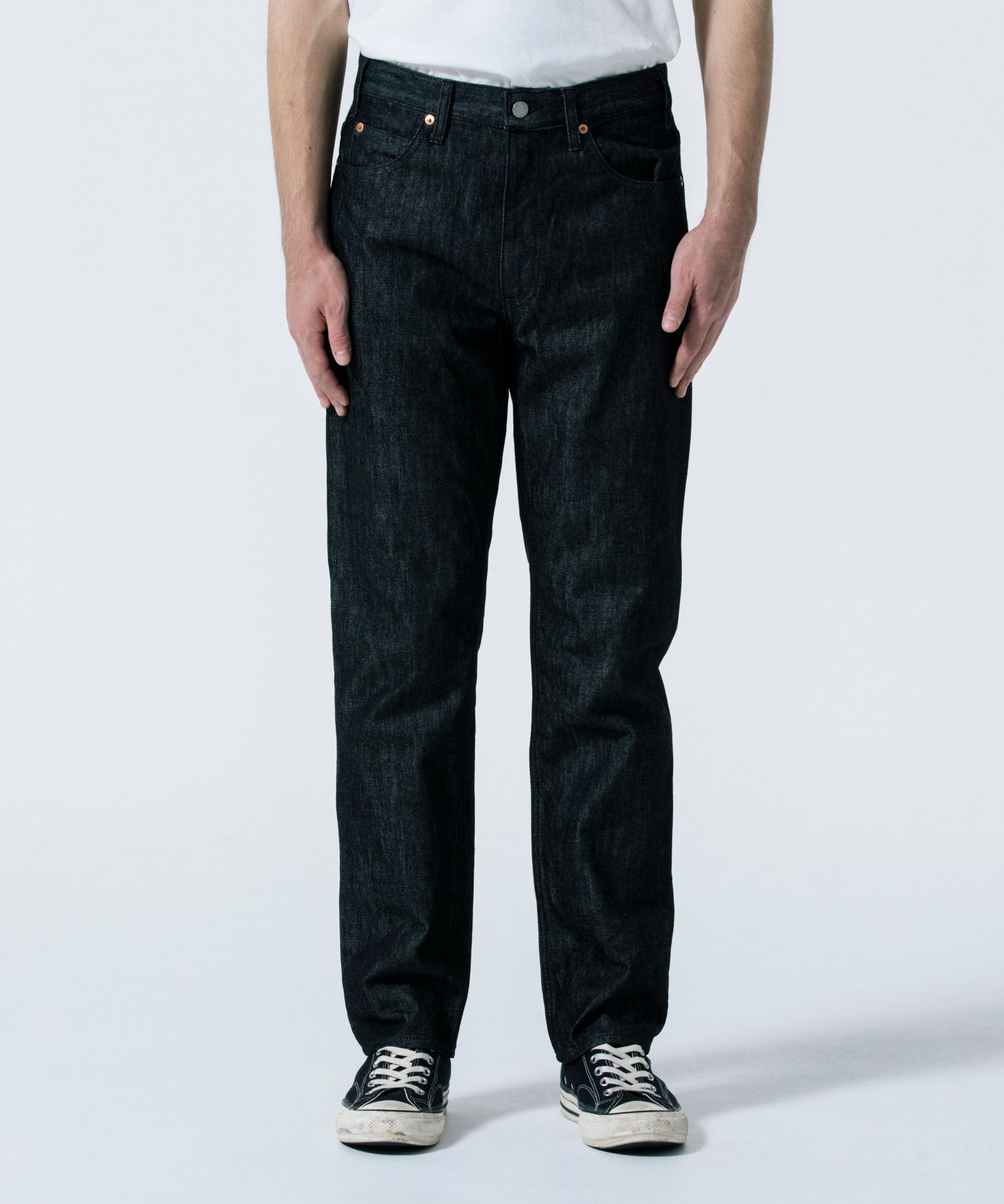 R9 05 DENIM PANTS (BLACK) / オリジナル デニム パンツ