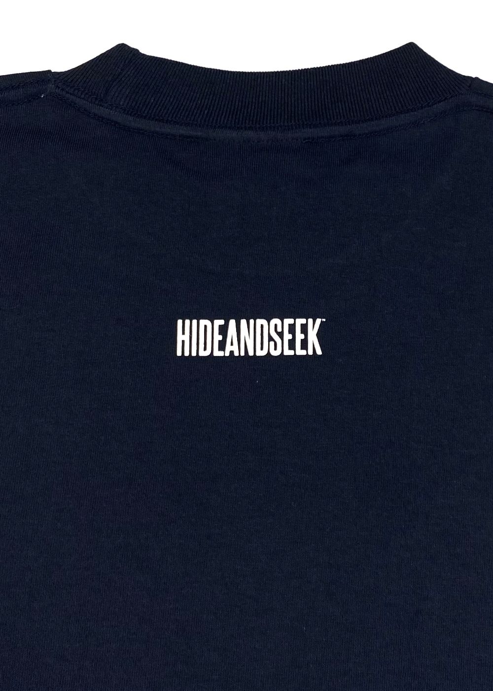 HAS Logo S/S Tee (BigSilhouette) (NAVY) / ヘビーオンス ワイド Tシャツ