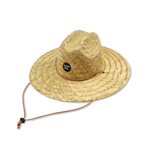 "OCEANSIDE DIVISION" CLASSIC LOGO SUN HAT (NATURAL) / ストローハット