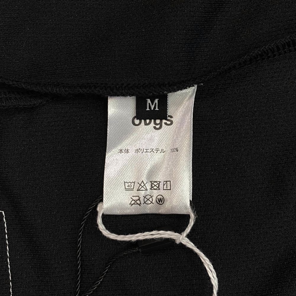 × ovys MOCK NECK BACK MESH S/S TEE ＜B TYPE＞ (BLACK) / オーヴィーズ コラボ  モックネック Tシャツ