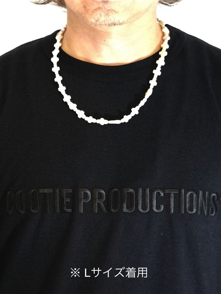 COOTIE PRODUCTIONS - 【ラスト1点】Distortion Cross Pearl Necklace 