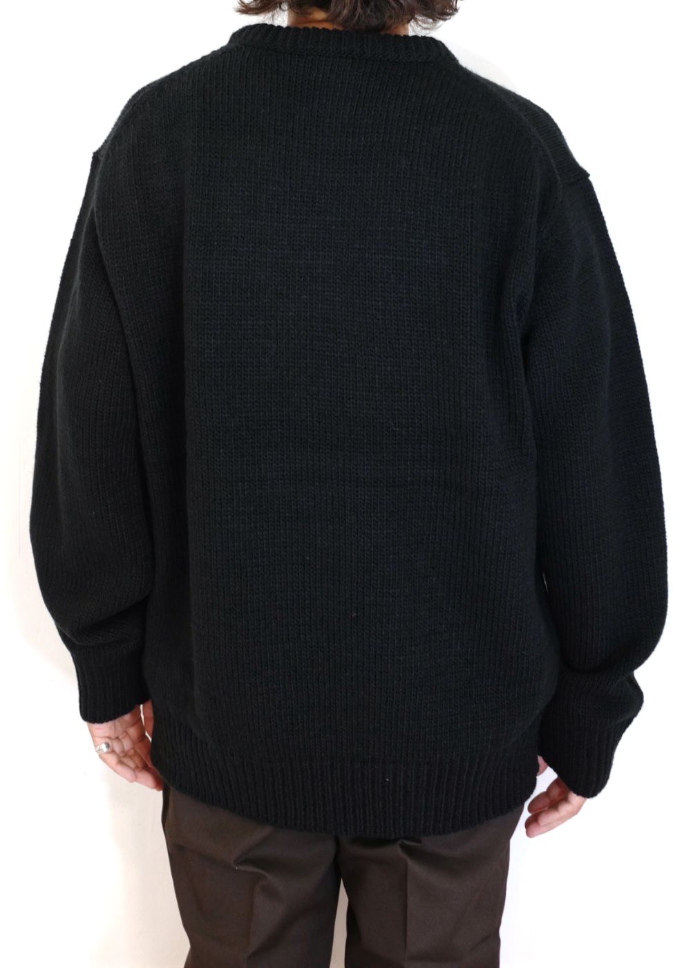 BEDWIN & THE HEARTBREAKERS - L/S C-NECK JACQUARD SWEATER 