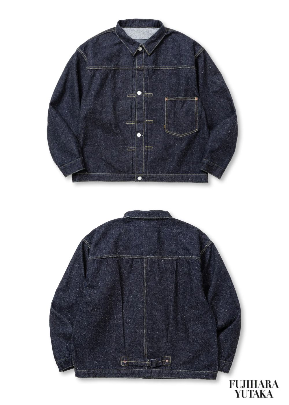 WW Ⅱ DENIM JACKET (INDIGO BLUE) / ベルベルジン - New Manualディレクター - 藤原 裕 監修 デニム ジャケット
