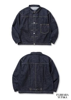 WW Ⅱ DENIM JACKET (INDIGO BLUE) / ベルベルジン - New Manualディレクター - 藤原 裕 監修 デニム ジャケット