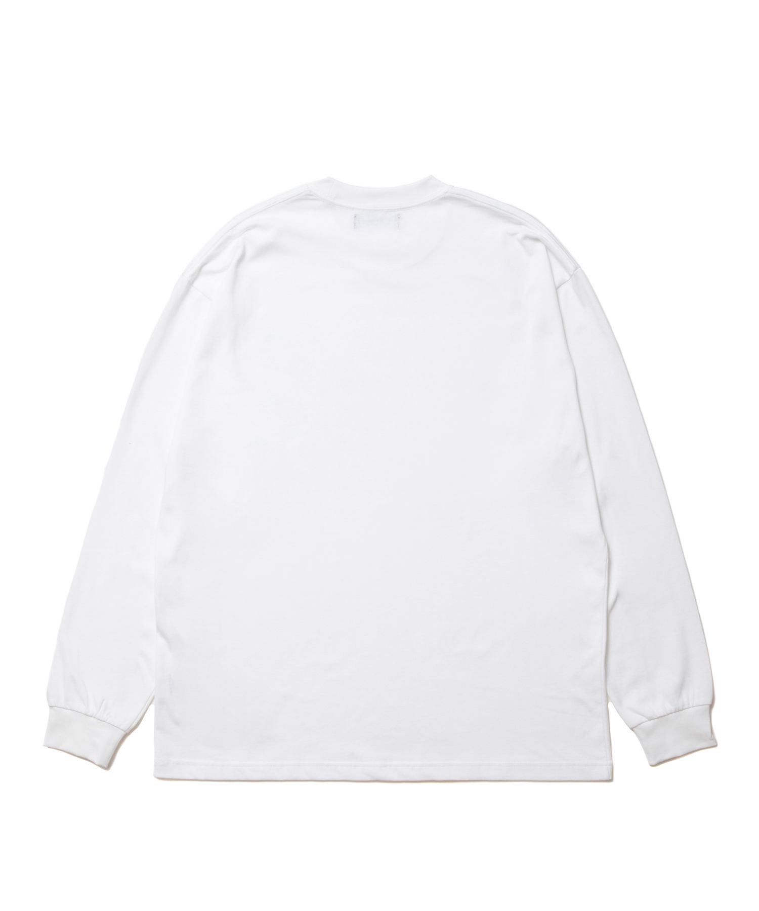 R9 BASIC LS TEE (WHITE) /  オリジナル Tシャツ