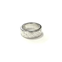 KARAKUSA Ring Thick (SILVER) / 肉厚唐草リング(中)