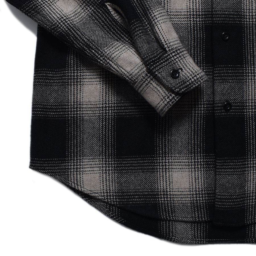 Wool Flannel Ombre Work SH (WPT) / オンブレチェック フランネル ワークシャツ
