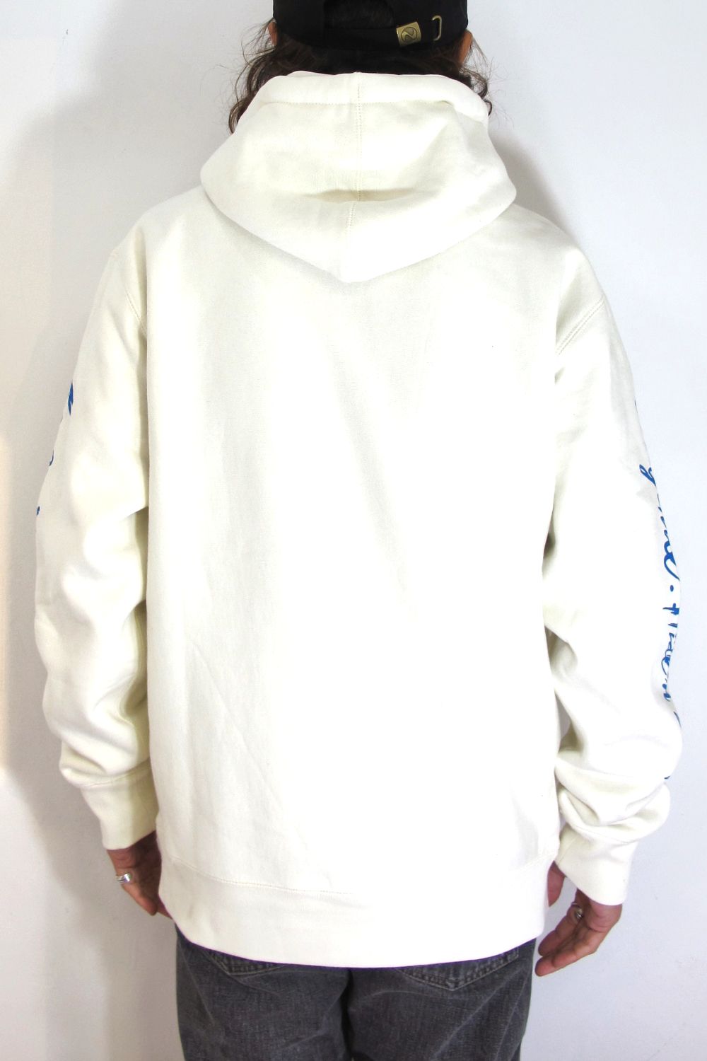 HIDE AND SEEK - ×TENDERLOIN HOODED SWEATSHIRT-1 (OFF WHITE