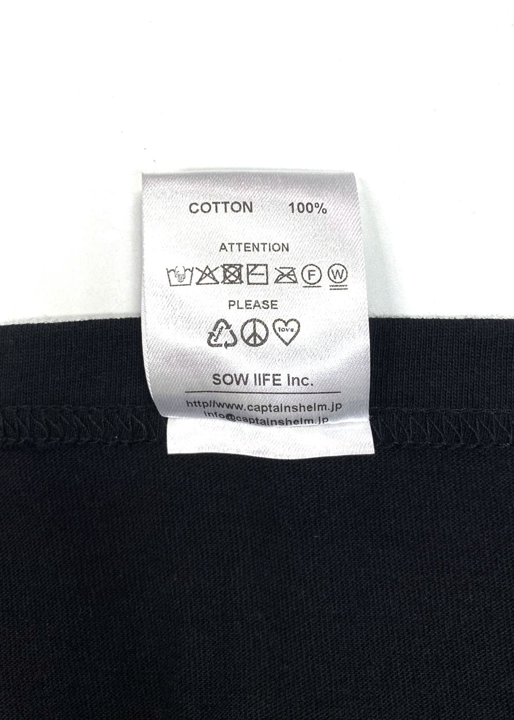 LOCALS SS TEE (BLACK) / ロゴ プリント Tシャツ