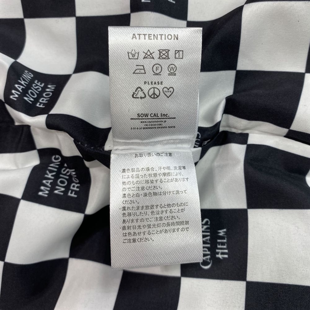 CAPTAINS HELM - LOGO COACH JACKET (BLACK) / ロゴプリント CAPTAINS HELM - LOGO COACH JACKET (BLACK) / ロゴプリント