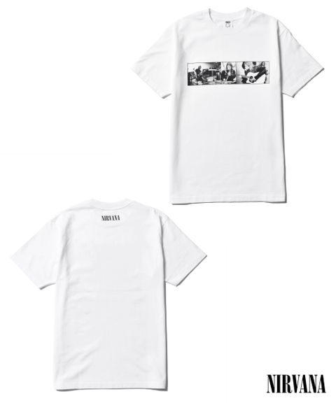 × Nirvana ''ML Photo'' Tee (WHITE) / ニルバーナ コラボフォトT