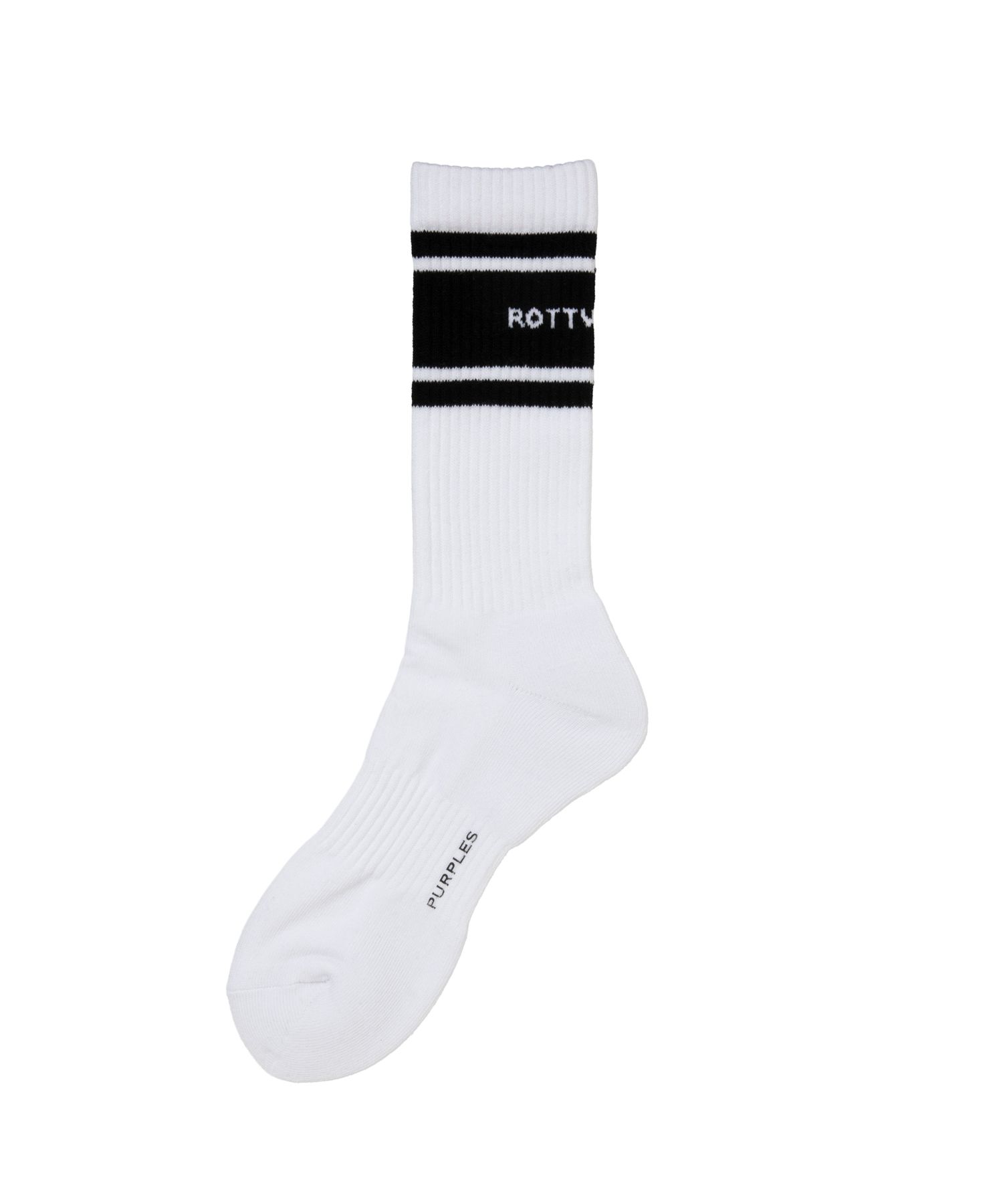 ROTTWEILER - R9 LINE SOX (WHITE) / ×パープルズ コラボ